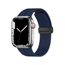 iOS Uyumlu Watch 42mm Silikon Metal Tokalı Lansman Renkler Kordon Kayış