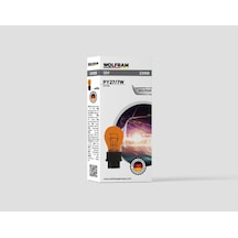 Plastik Duylu U.s.a Tip Sarı Ampül 12v 27/7w 10 Adet - Wolfram 23158