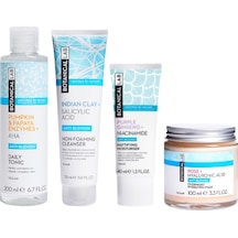 Botanical Lab Daily Tonic 200 ML + Non-Foaming Cleanser 50 ML + Blemish Mattifying Moisturiser 40 ML + Overnight Hydrating Mask 100 ML