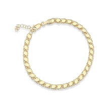 Choice Arpa Zincir Gümüş Bileklik Gold (528993810)