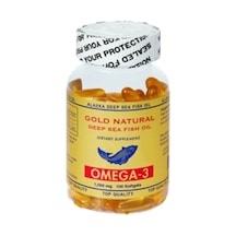 Gold Natural Omega 3 - 100 Softgel Balık Yağı Abd
