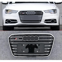 Audi A6 2013-2014-2015 C7siyah S6 Ön Panjur