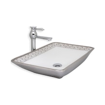 Eva Banyo Lena E-8221 Tezgah Üstü Porselen Lavabo