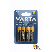 Varta Aa Kalem Pil 4 Lü 1.5v R6 Zinc-carbon Kumanda Oyuncak Saat Uyumlu