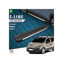 S-dizayn Citroen Nemo S-line Aluminyum Yan Basamak 173 Cm 2008-2017 A+ Kalite