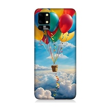 Reeder S19 Max Uyumlu Renkli Uçan Balonlar Desenli Silikon Kılıf