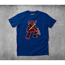 Freeyez Ninja Deadpool Unisex Pamuklu Penye T-Shirt Freeyez Ninja Deadpool Unisex Pamuklu Penye T-Shirt