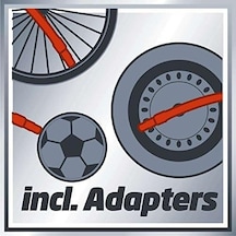 Mini Kompresör Cc-ac 35/10 12 V Maks. 10 Bar, 35 L/dak Hava Çıkışı, Çakmak Soketi İle Bağlantı, Manometre, 4 Ek Adaptör Dahil - 2072121