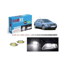 Audi A3 1996-2003 Led Plaka Aydınlatma Ampul Seti Femex Parlak Beyaz
