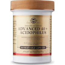 Solgar Advanced 40+ Acidophilus 60 Kapsül Solgar Advanced 40+ Acidophilus 60 Kapsül