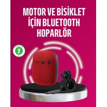 Taşınabilir Bluetooth Hoparlör Suya Dayanıklı Kumaş Kaplama