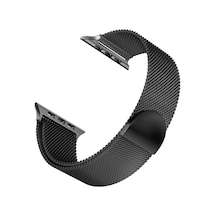 Microsonic Apple Uyumlu  Watch Series 10 42mm Kordon Luxe Metal Twist