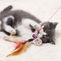 Hediye Bahçesi Kedi Oyun Oltası 90 Cm