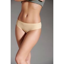 Eros Kadın Lazer Kesim Silikonlu Slip Ten 001