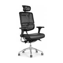 Upstyle Doruk Premium Ergonomik Ofis Koltuğu 4d Kolçak, Tam Yatar Siyah