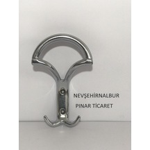 Krom Büyük Palto Askısı 4 Adet