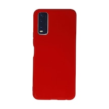Vivo Y11s Kılıf Nano İçi Kadife Silikon