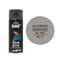 Selsil Rainbow Akrilik Sprey Boya Gri Alüminyum 400 Ml - Ral9007