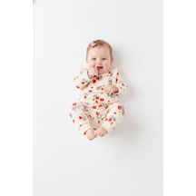 Tiffany Baby & Kids Strawberry Garden Organik Tasarımlı 2li Takım Ekru