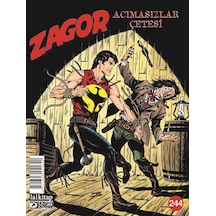Zagor Sayı 244 - Acımasızlar Çetesi - Antonio Zamberletti - Lal