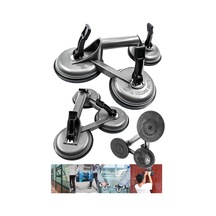Premium Yüksek Kalite Cam Fayans Kaldırma Metal Alüminyum 3lü Cam Fayans Taşıma Vantuz