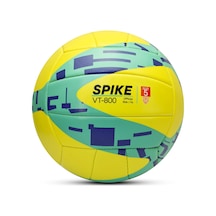 Telvesse Vt800 Spike Voleybol Topu Yumuşak Doku Semi-pro İç-dış Mekan Soft Touch 300 G No:5 Açık Gri