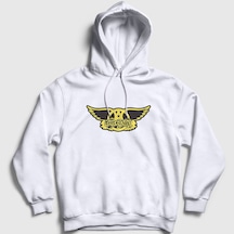 Presmono Unisex Yellow Aerosmith Kapüşonlu Sweatshirt Beyaz Presmono Unisex Yellow Aerosmith Kapüşonlu Sweatshirt Beyaz