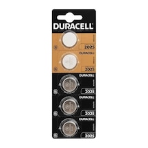 Sh Duracell Cr2025 3v Lityum Düğme Pil 5'li Paket Najmaddin