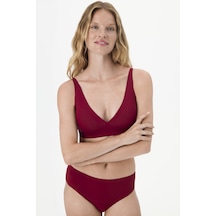 Penti Bordo Fit Decolette Sütyen