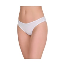 Kadın Likralı 3 Lü Slip Külot Berrak-2056 Beyaz