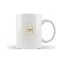 Yaşam Çiçeği 09 Kupa Bardak Porselen Karışık