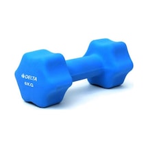 Delta 6 Kg X 1 Adet Deluxe Neopren Kaplı Turkuaz Demir Dambıl