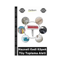 Petshop Kıyafet Halı Koltuk Mobilya Toz Kıl Tüy Temizleme Hazneli Kedi Köpek Tüy Toplama Aleti