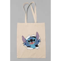 Stitch Bez Çanta Krem