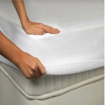 Özdilek Tek Kişilik 100x200 Cm Pamuklu Fitted Sıvı Geçirmez Yatak Koruyucu Alez- - -
