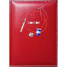 Promosyon Denizi Doktor 6 Görselli Kırmızı Ruhsat Kabı