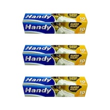 Handy Vakumsuz Şeffaf Giyisi Elbise Ceket Mont Askı Kılıfı Poşeti Torbası - 10 Adetlik 3 Kutu 0
