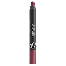 Lipstick Crayon No: 08 - Besleyici Nemlendirici Mat Kalem Ruj Abanoz