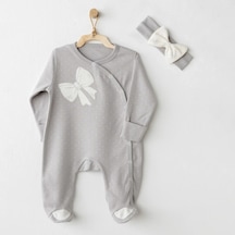 Andywawa Ac26254 Baby Bow Bliss Tulum Takım Grey