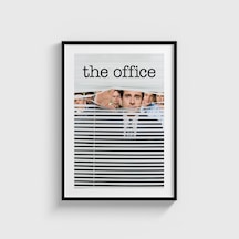 The Office Dizi Posteri Tablo Çerçeveli Poster Duvar Dekorasyonu Siyah Çerçeveli Tablo Siyah Çerçeveli Tablo Dn11d453sıyah