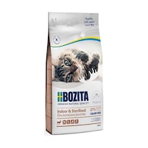 Bozita Indoor Sterilised Tahılsız Geyik Etli Kısırlaştırılmış Yetişkin Kedi Maması 10 KG