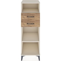 Hyperion Dolap 2 Raflı 2 Çekmeceli 44x44x134 Aytaşı-çam Aytaşı
