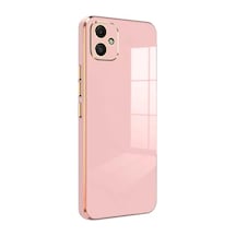 Samsung Galaxy Uyumlu, A05 Kılıf Volet Silikon - Pembe