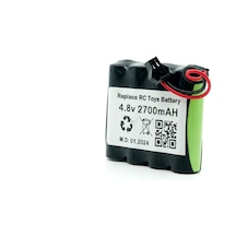 Tnl 4.8v 2700mah Oyuncak Araba Bataryası Siyah Soket