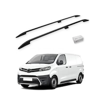 Turtle Toyota Proace Mk2 2013-2016 / Uzun Şasi Tavan Çıtası Crown Siyah