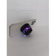 Bluetooth Hoparlör Mini Manyetik Mıknatıslı Kablosuz Speaker Ses Bombası - Siyah- Tek Ebat