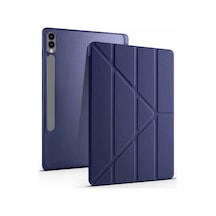 Galaxy X610 Tab S9 Fe Plus 12.4 Kılıf Kalemlikli Mars Tablet Kılıfı - Lacivert Diğer