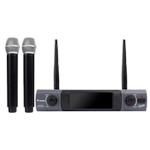 Westa Wm-202h 48 Kanal Telsiz Kablosuz Çift El Mikrofon Seti