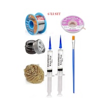 Lehimleme Seti 40 G 0,5 Mm Lehim Teli Cp-2015 Lehim Fitili Flux Lehim Toplama Tek Fırça Seti Tk170