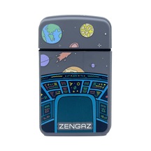 Zengaz Cool Tasarım Jet Alev Çakmak - Galactic Grey Gri